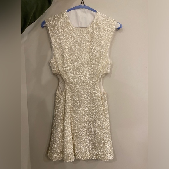 Aje Mirage Sequin-Embroidered Minidress - Picture 7 of 9